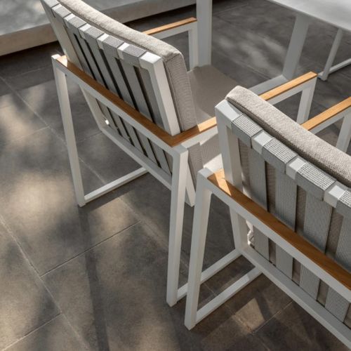 Alabama Alu Talenti - Outdoor Dining Arm Chair