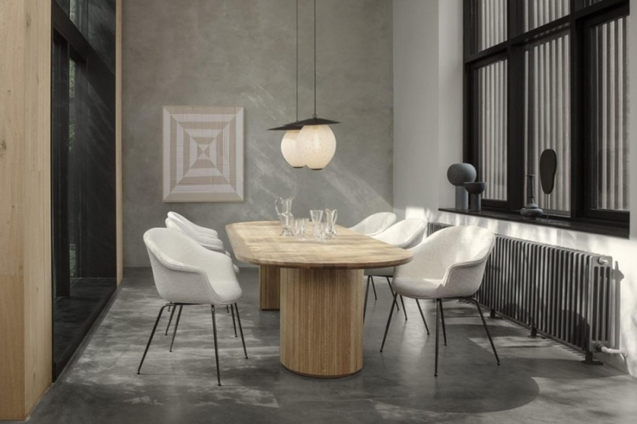 Moon Dining table by Gubi