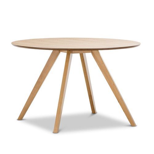 Milari Round Dining Table | Natural Oak