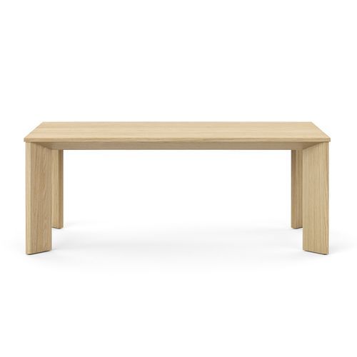 Edje 200cm Oak Dining Table | Natural