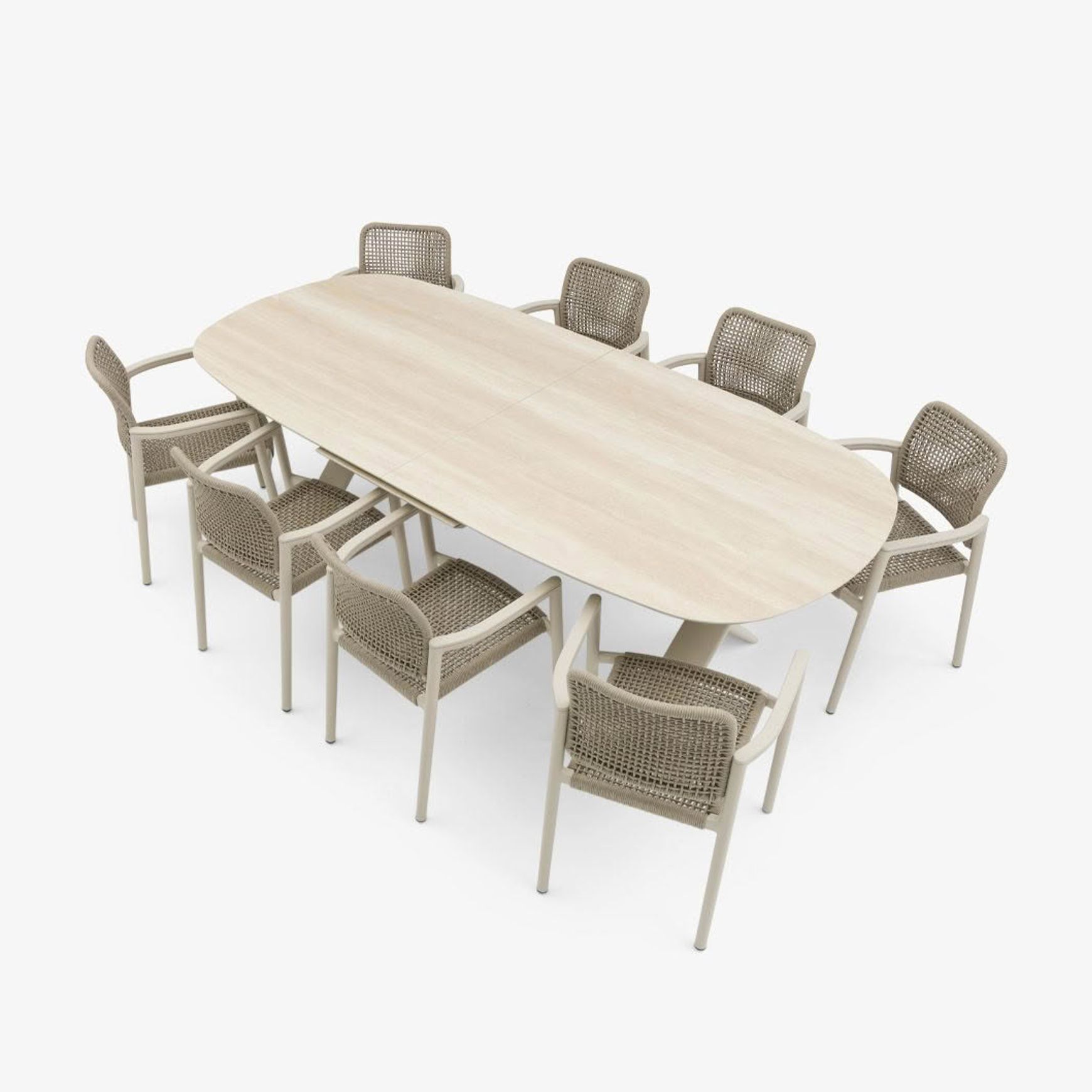 Albatros Organic Dining Table - Mocha