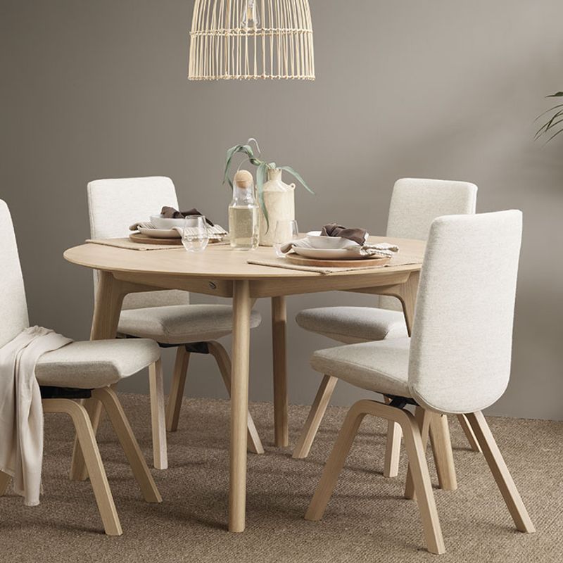 Stressless® Bordeaux Round Center Dining Table