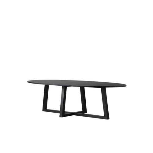 Black Ash Oval Dining Table