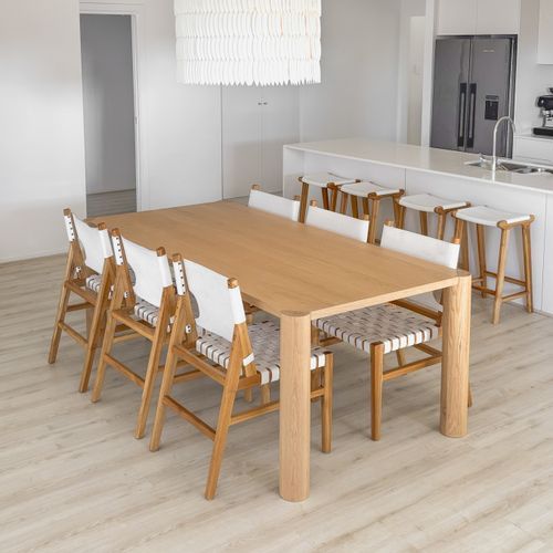 Cada 200cm Oak Dining Table | Natural