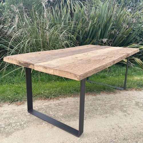 Rustic Farmhouse Antique Oak Dining Table