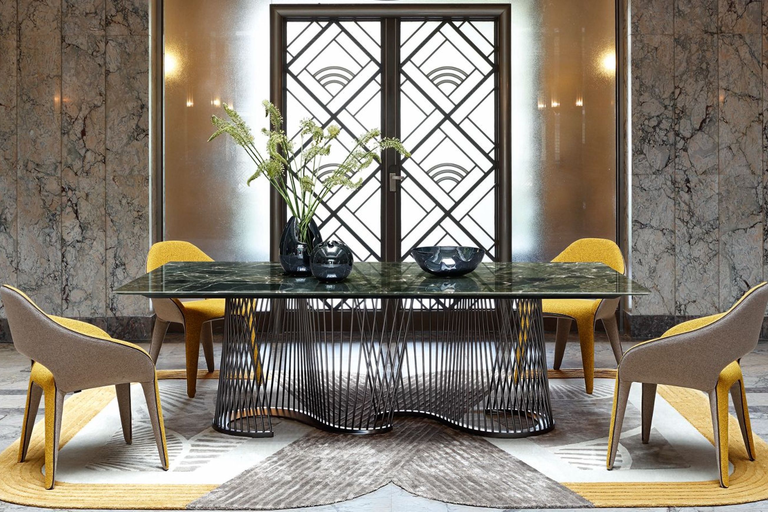 Serpentine Dining Table