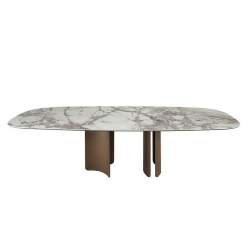 Deltalis Oval Dining Table with Extensions