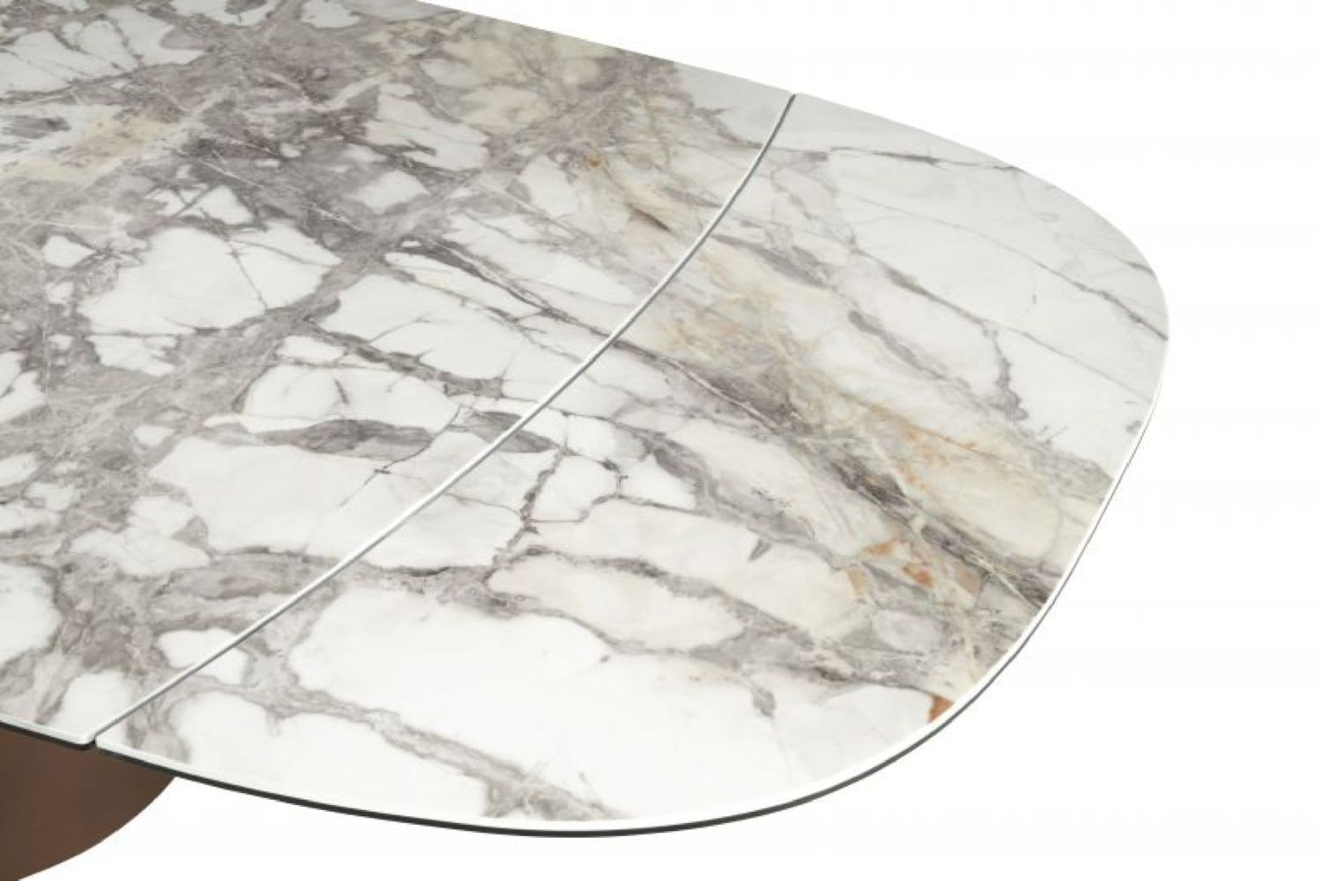 Deltalis Oval Dining Table with Extensions