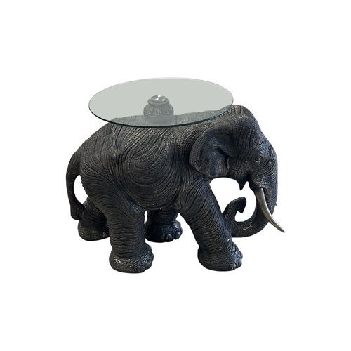 Black/Bronze Elephant Table