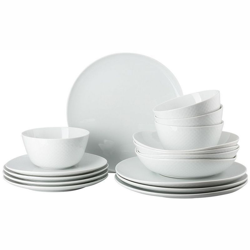 Junto White Dinnerware