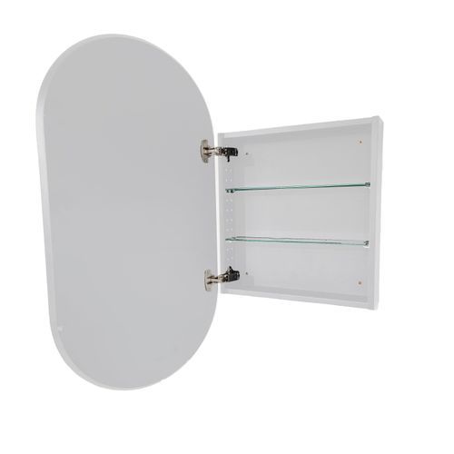 Code Neo Oval Inset Mirror Cabinet 500 X 950Mm