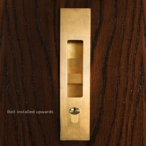 HB1830 Key Locking Flush Bolt (Round Throw)