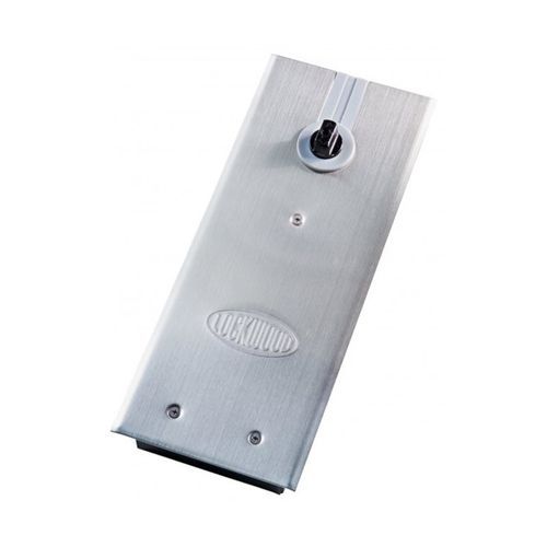 Lockwood Floor Spring Size 4 Hold Open Stainless Steel