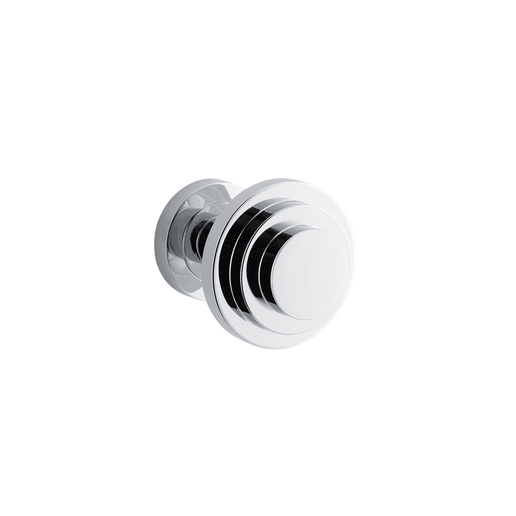 Zzzigurat Knob - Round Rose