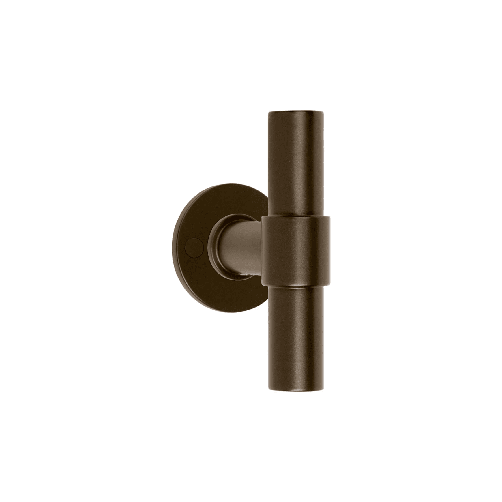 Formani - ONE - Solid Front Door Knob Fixed on Rose