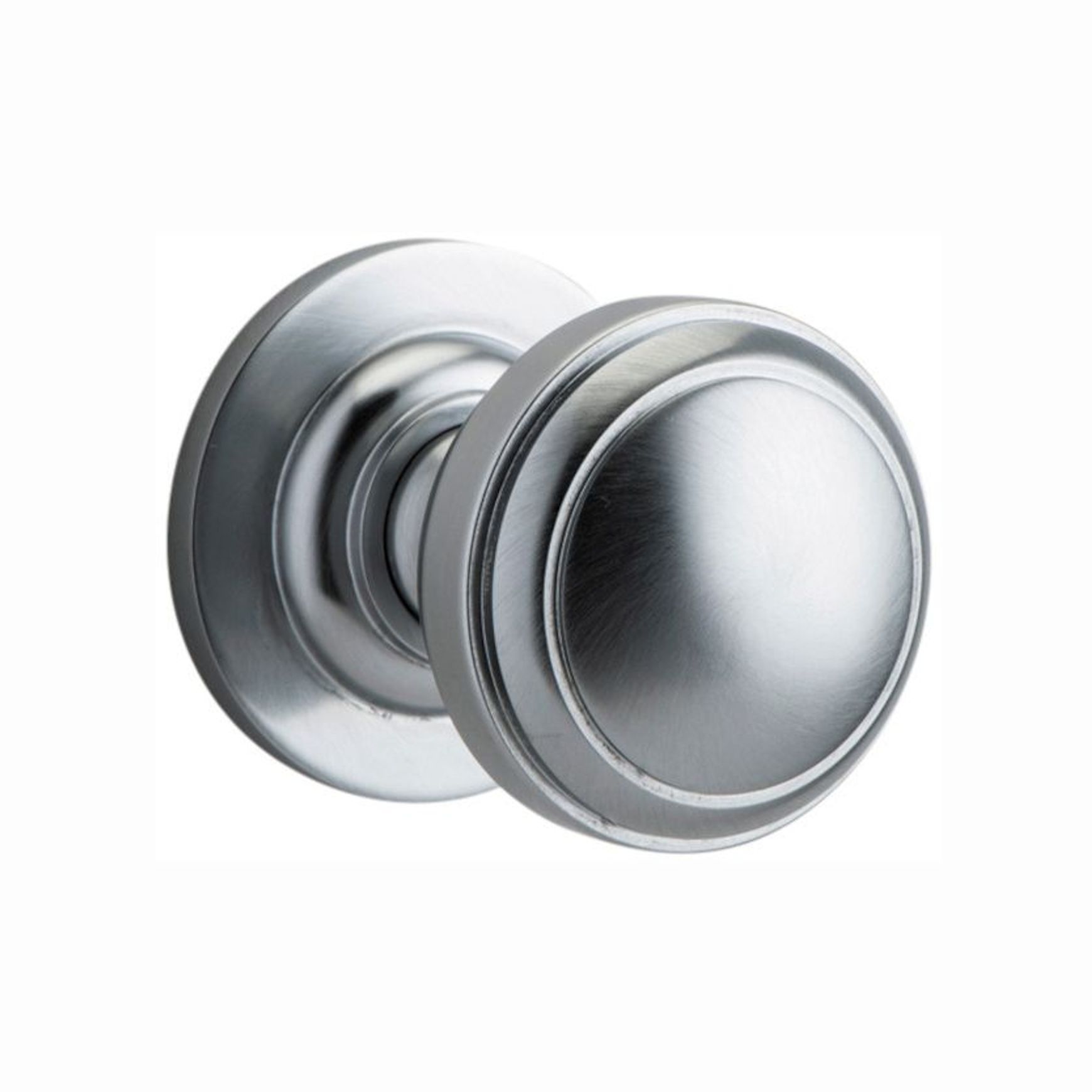 Iver Paddington Door Knob on Round Rose Passage