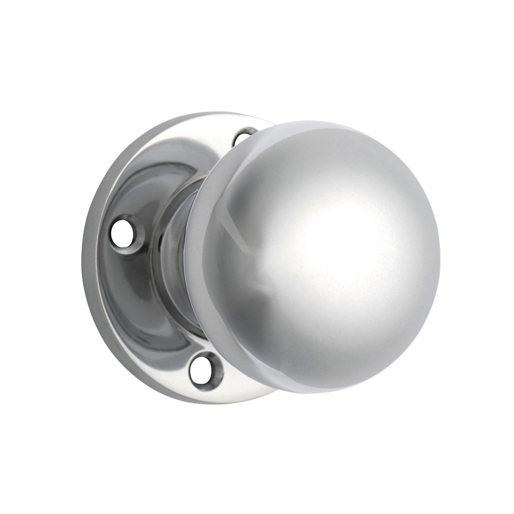 Tradco Retro Fit Mortice Knob on Round Rose