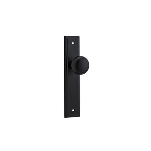 Cambridge Door Knob Stepped Backplate