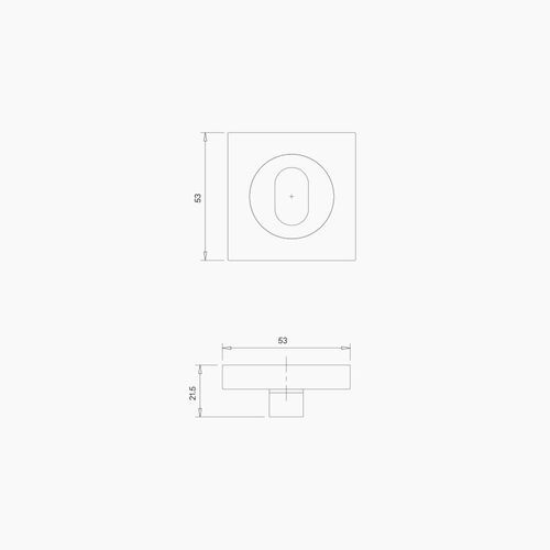 Square Turn Snib B1003MBLK