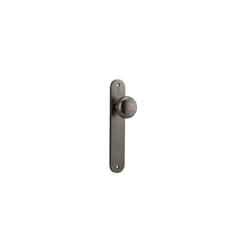 Cambridge Door Knob Oval Backplate