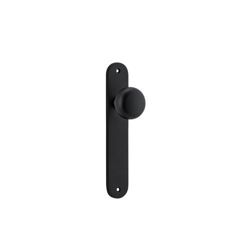 Cambridge Door Knob Oval Backplate