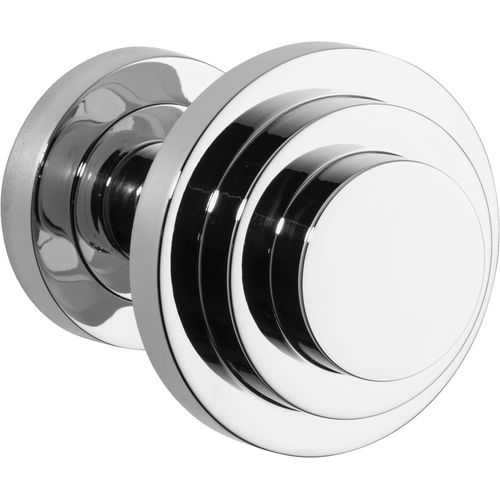 Zzzigurat Door Knob on Rose Round
