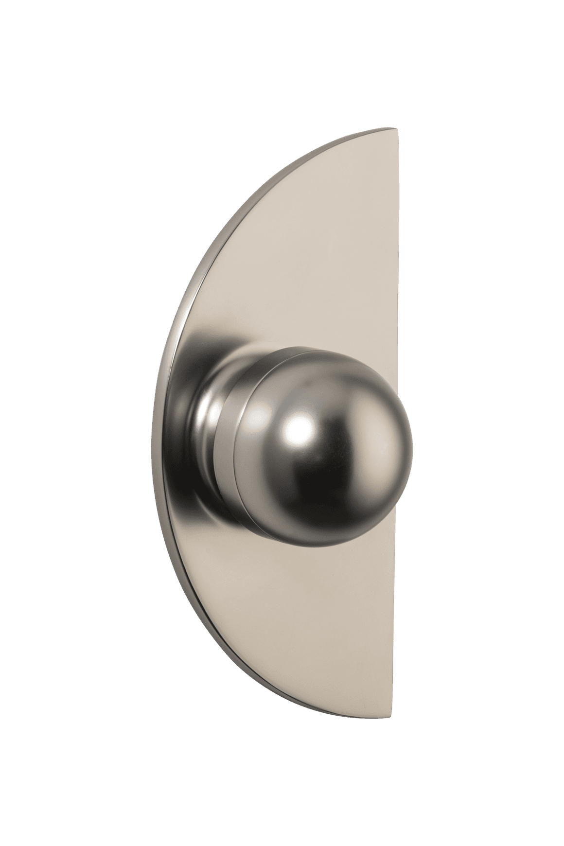 H03 Knob on Backplate Half Moon