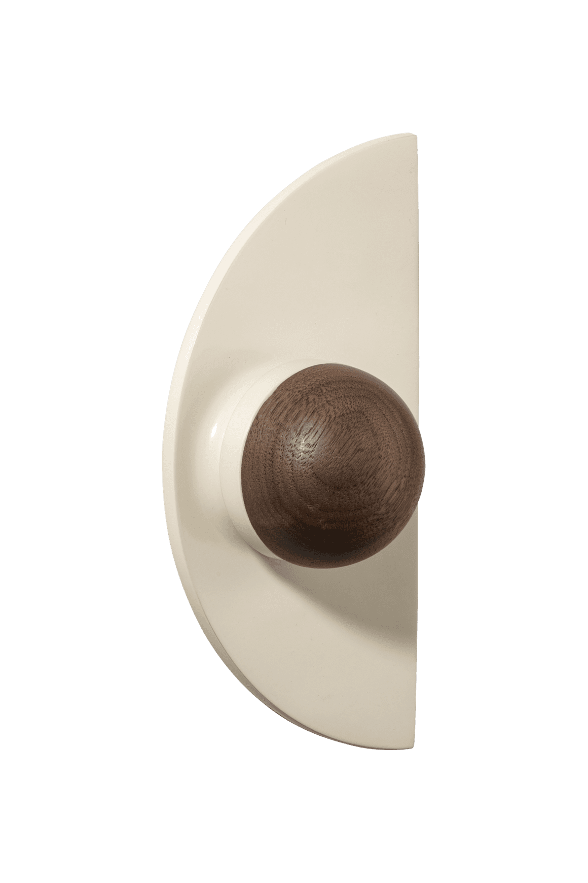 H03 Knob on Backplate Half Moon