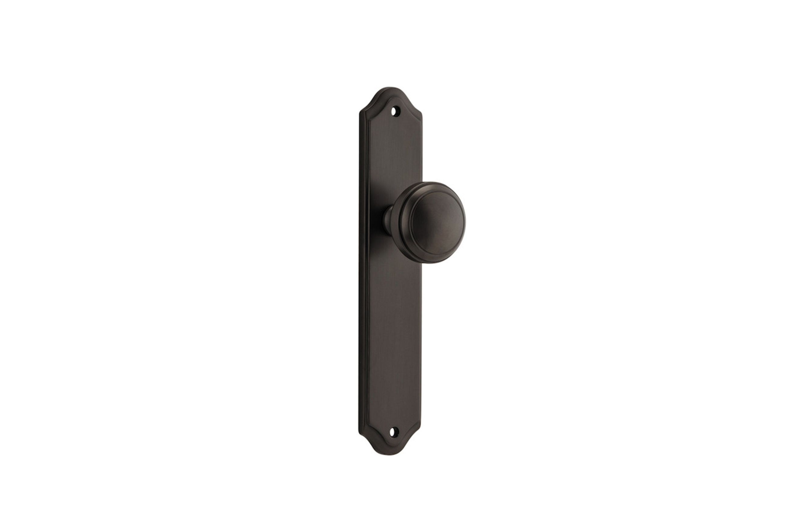 Paddington Door Knob Shouldered Backplate
