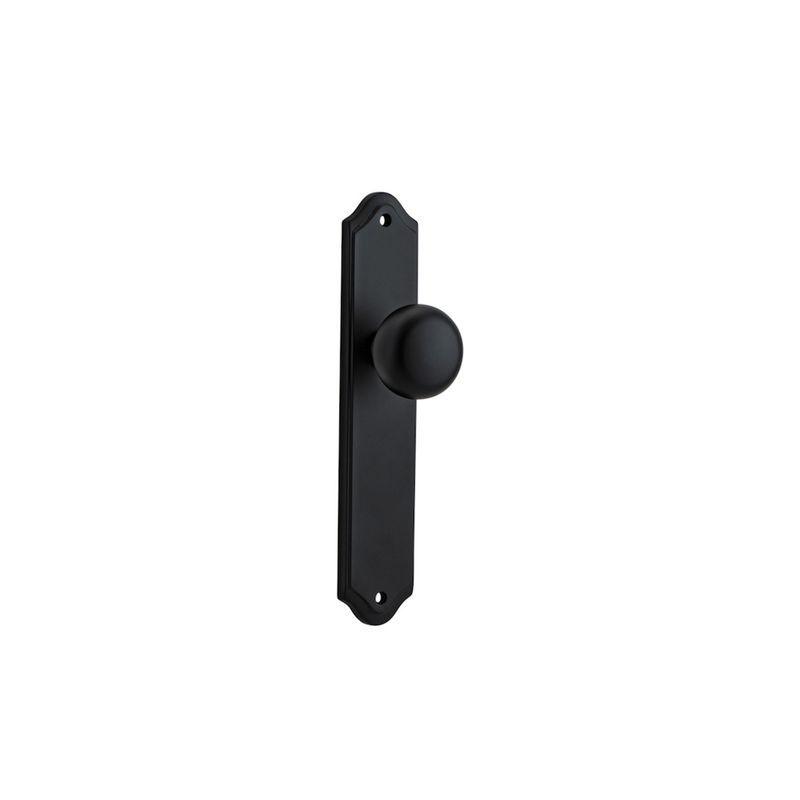 Cambridge Door Knob Shouldered Backplate