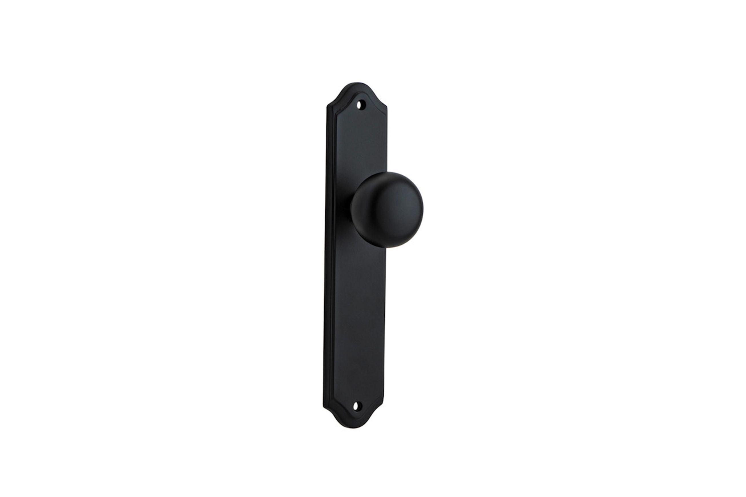 Cambridge Door Knob Shouldered Backplate
