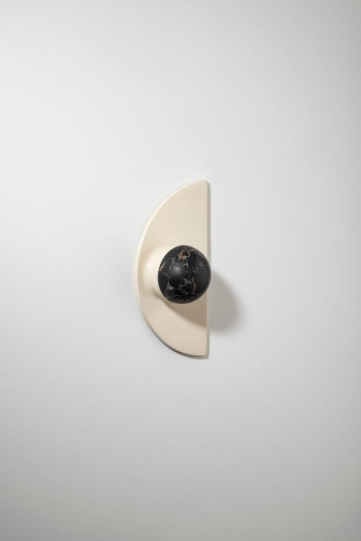 H03 Knob on Backplate Half Moon