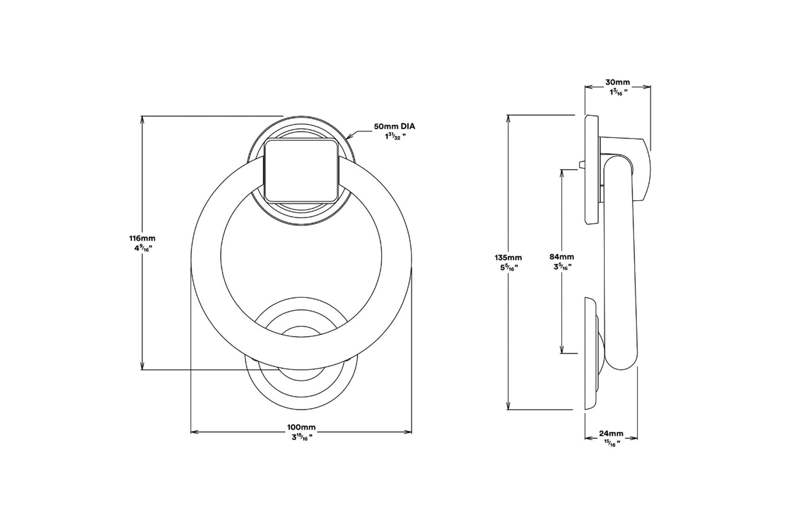 Iver Ring Door Knocker