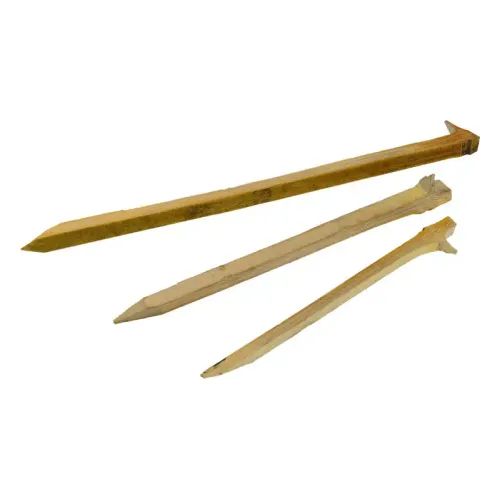 Natural Timber Weed Mat Pegs