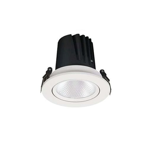 10W White Trim Recessed Downlight