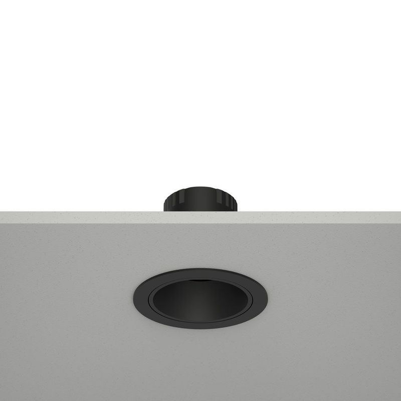 Dark Round Recessed Downlight