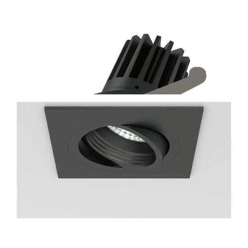 Square Tilt Recessed Downlight