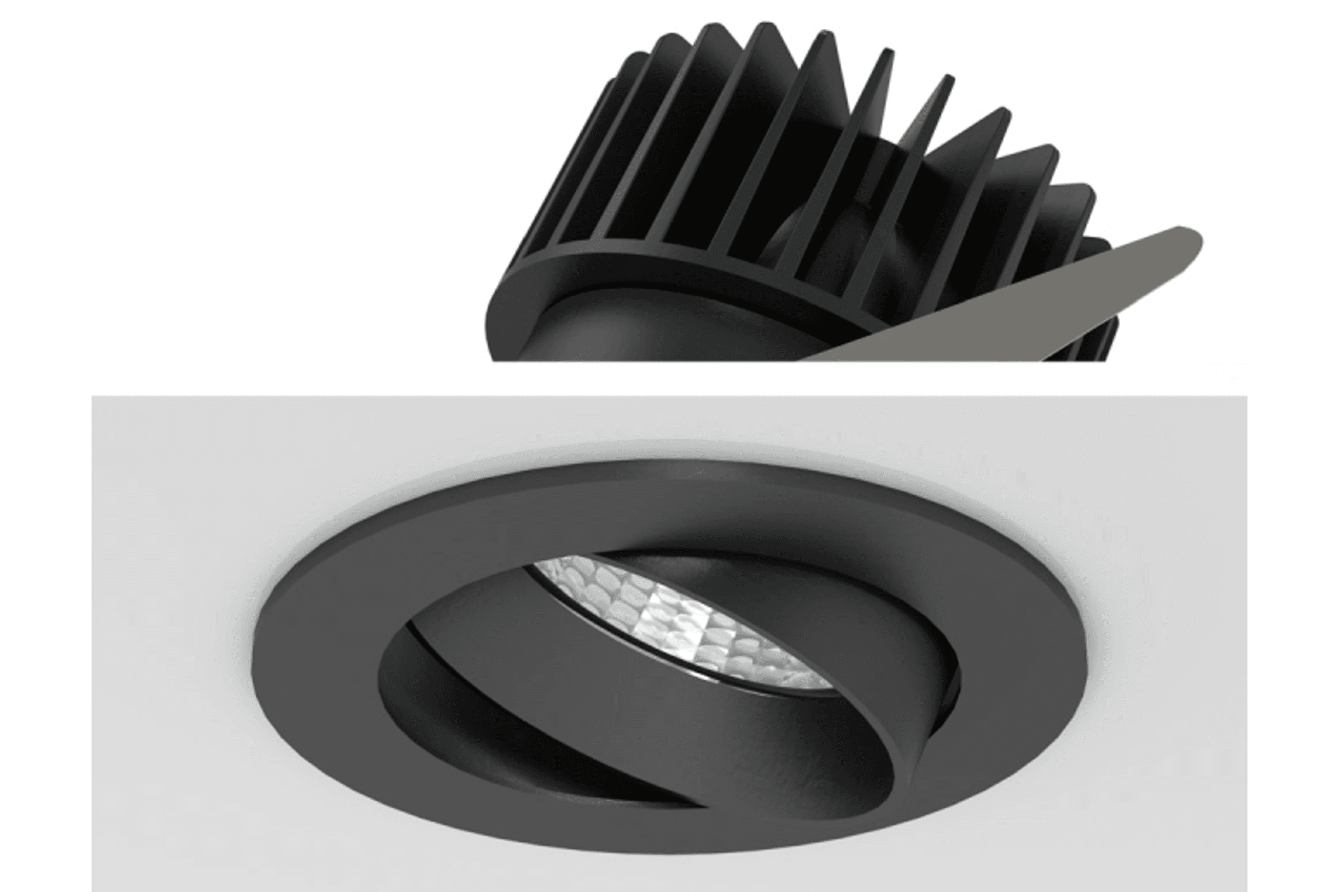 Round Tilt Recessed Downlight