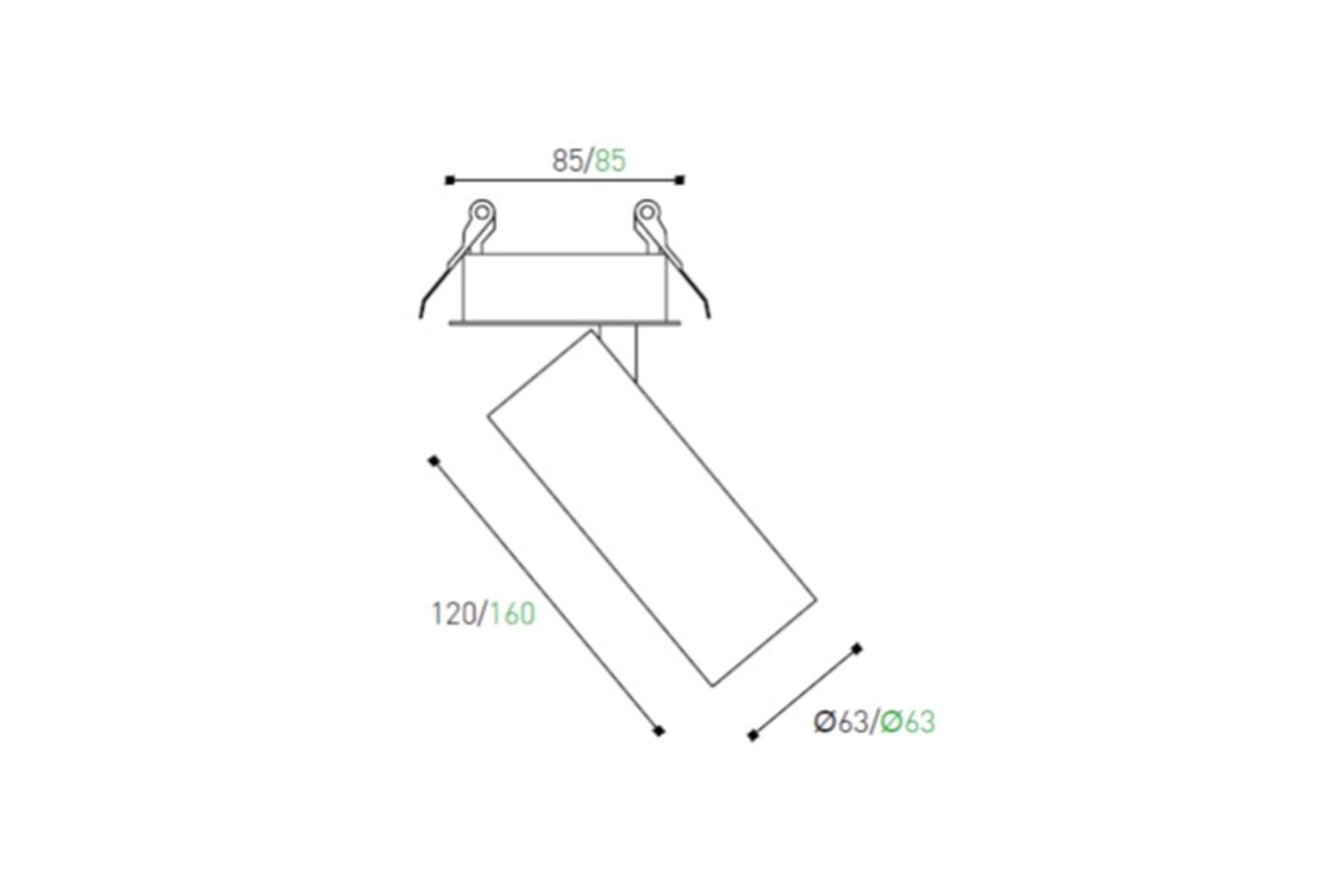 Omni Directional Can Light Recessed Long dimensions