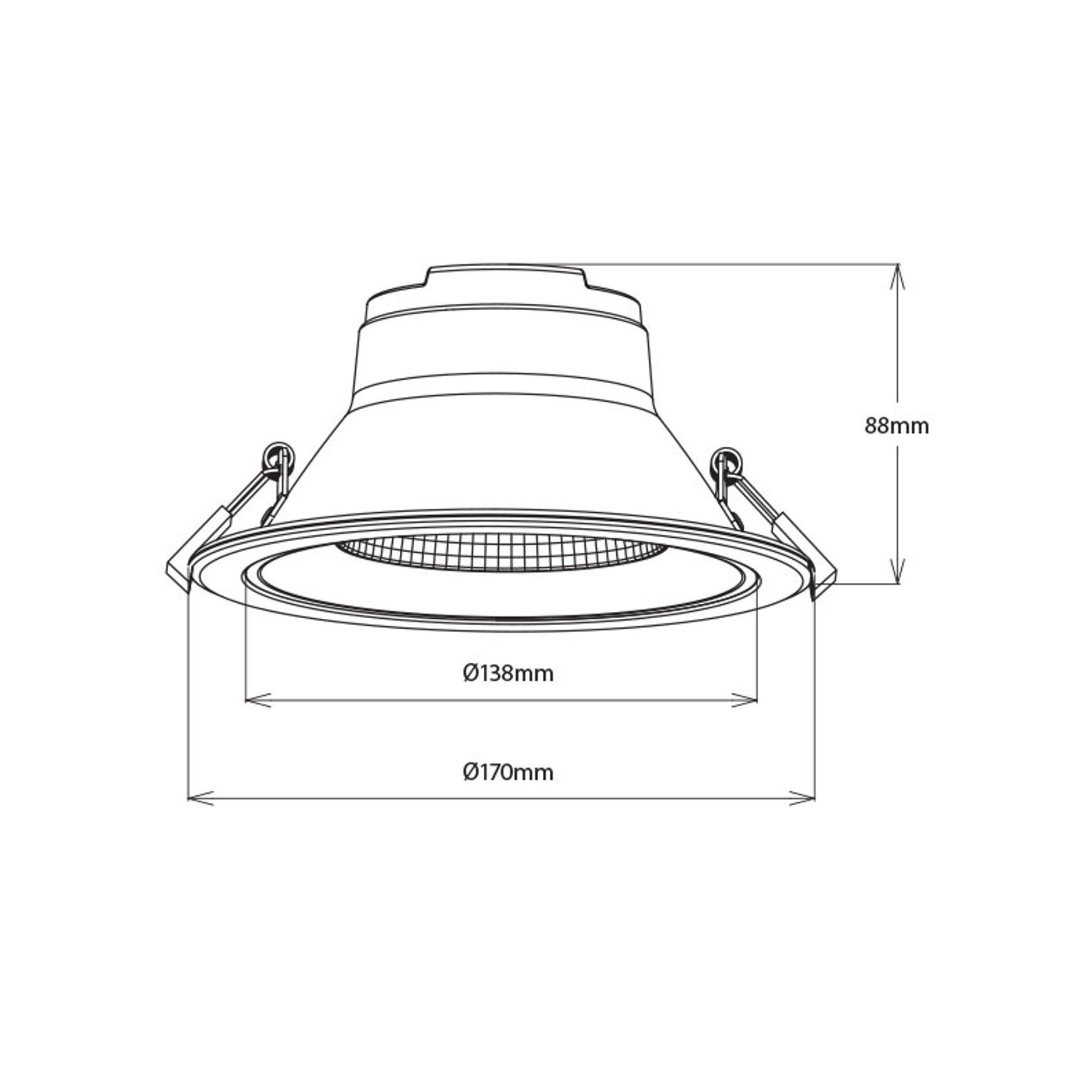sLED Commercial Downlight