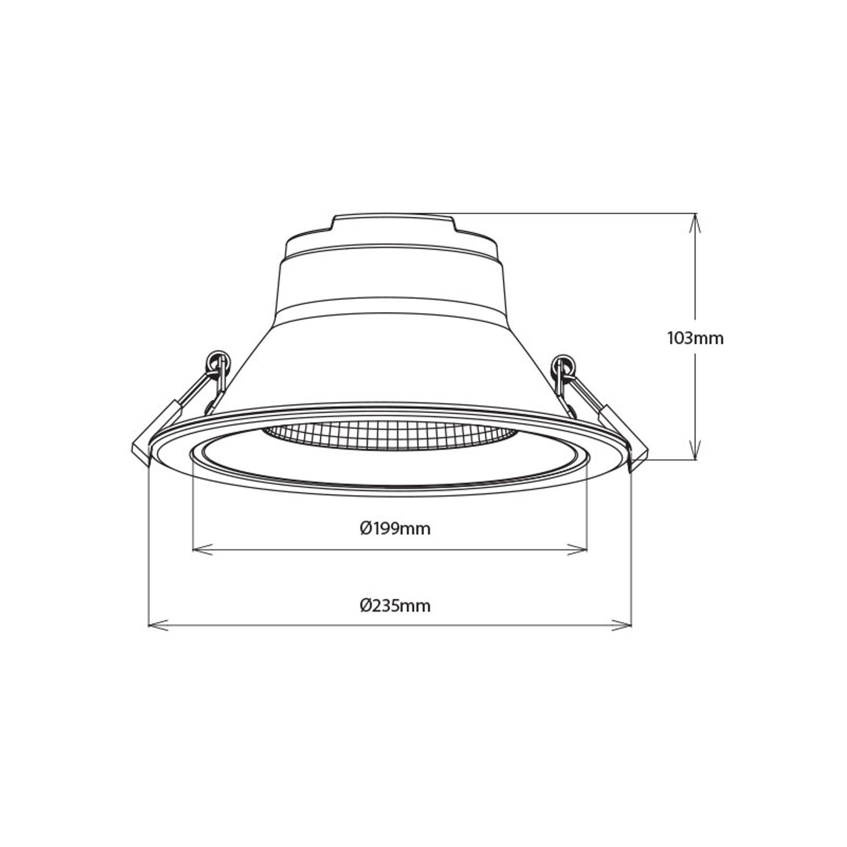 sLED Commercial Downlight