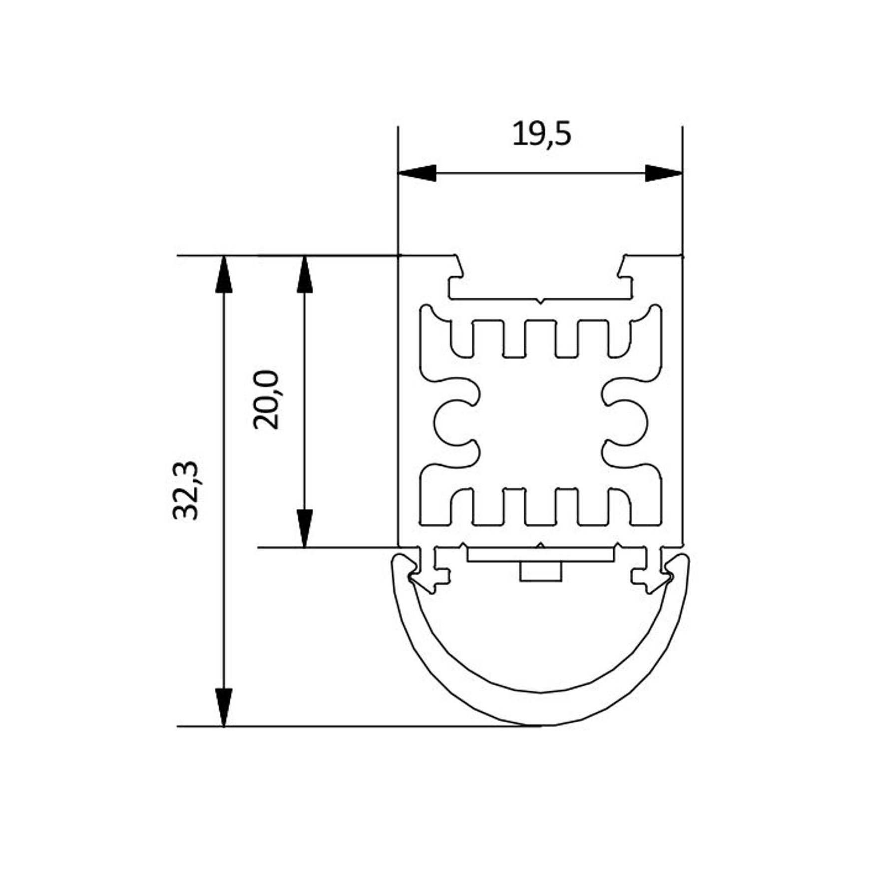 Sideways Sally 20c Uplight | Downlight