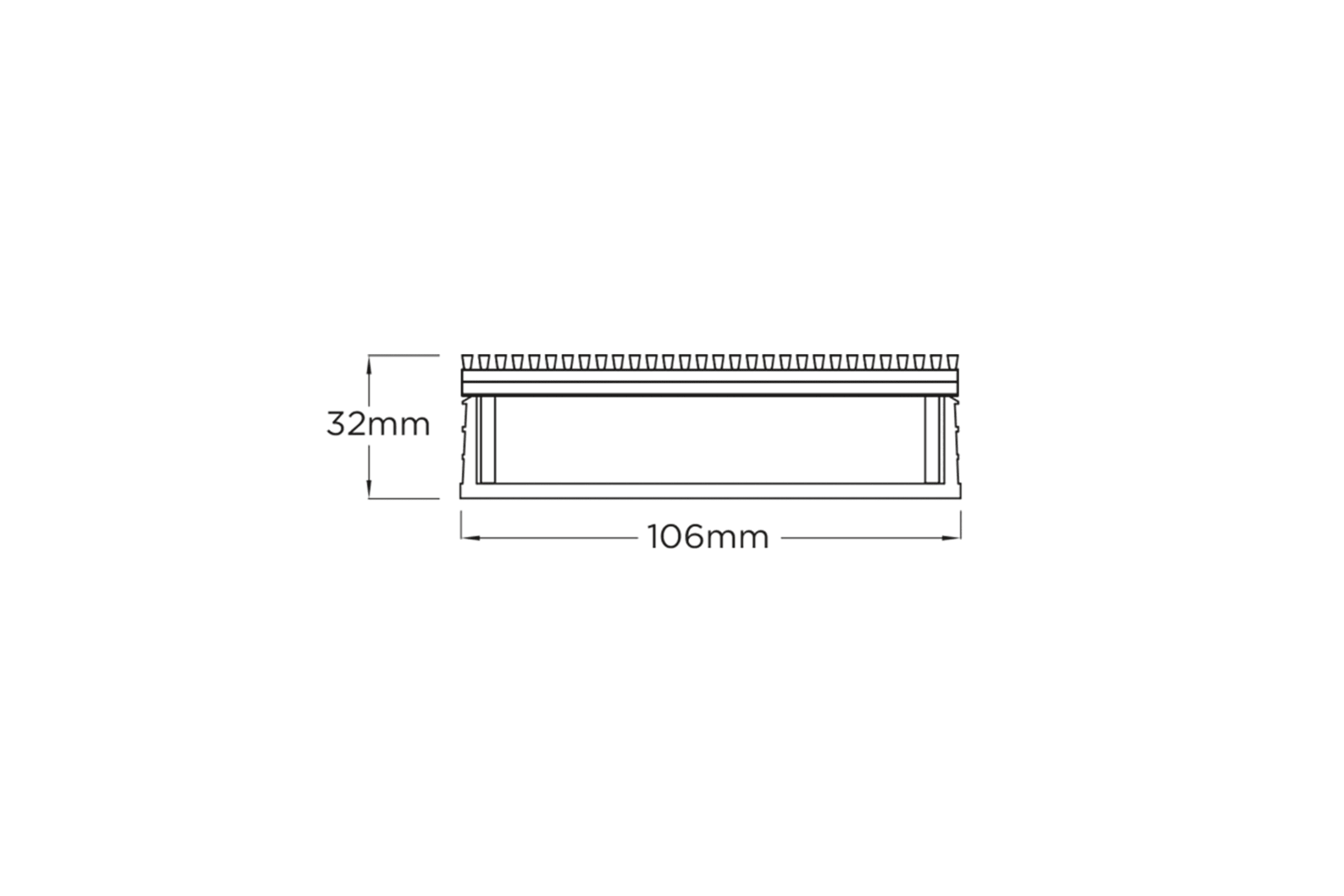 100ARGBL30 Linear Drainage System