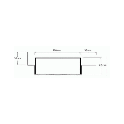 100PSiMTLF Tile Flange