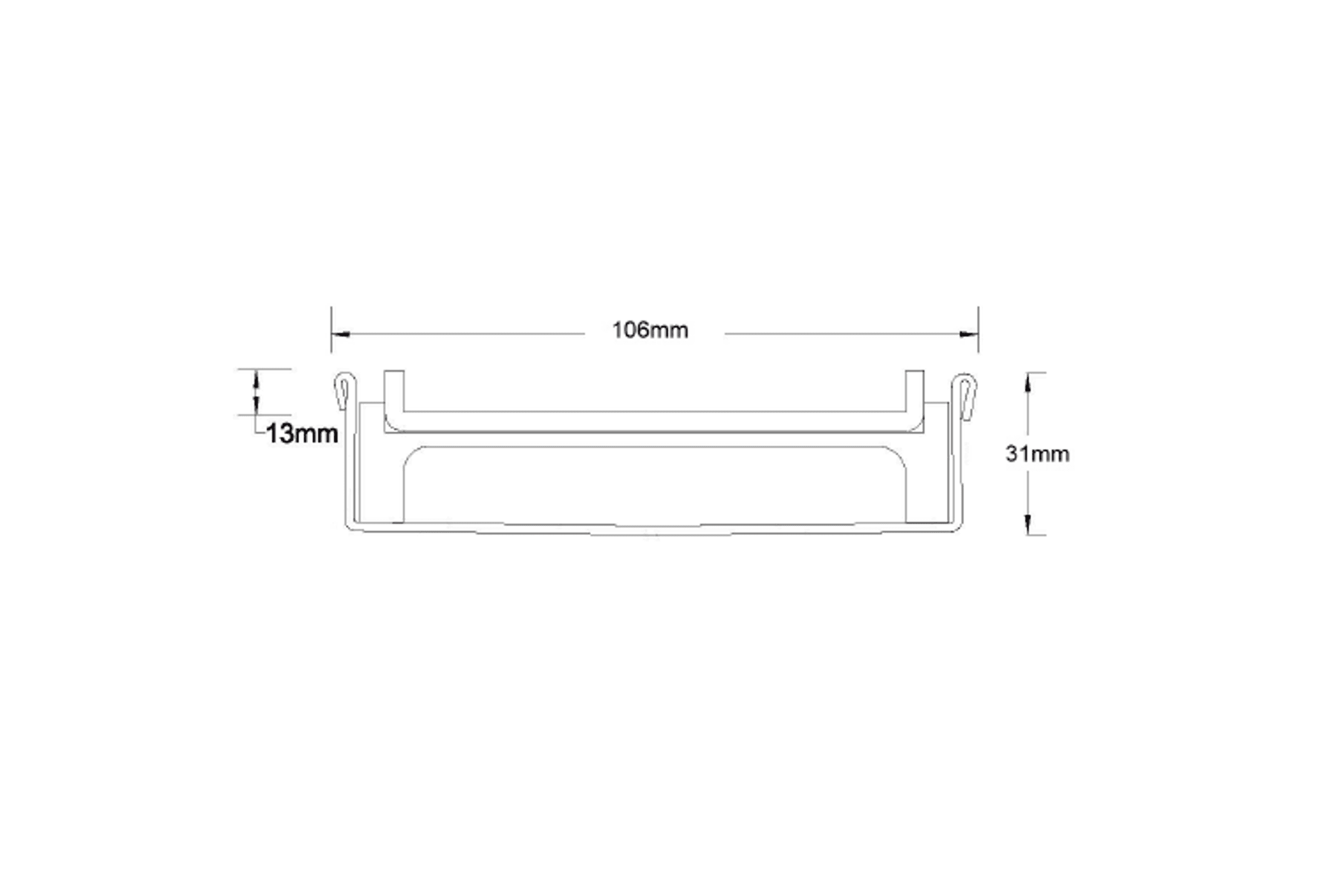 100Tii30MTL Tile Insert Drain