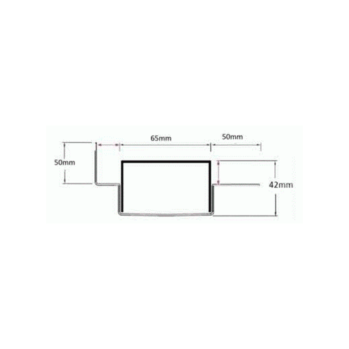 65ARiMTLF Tile Flange