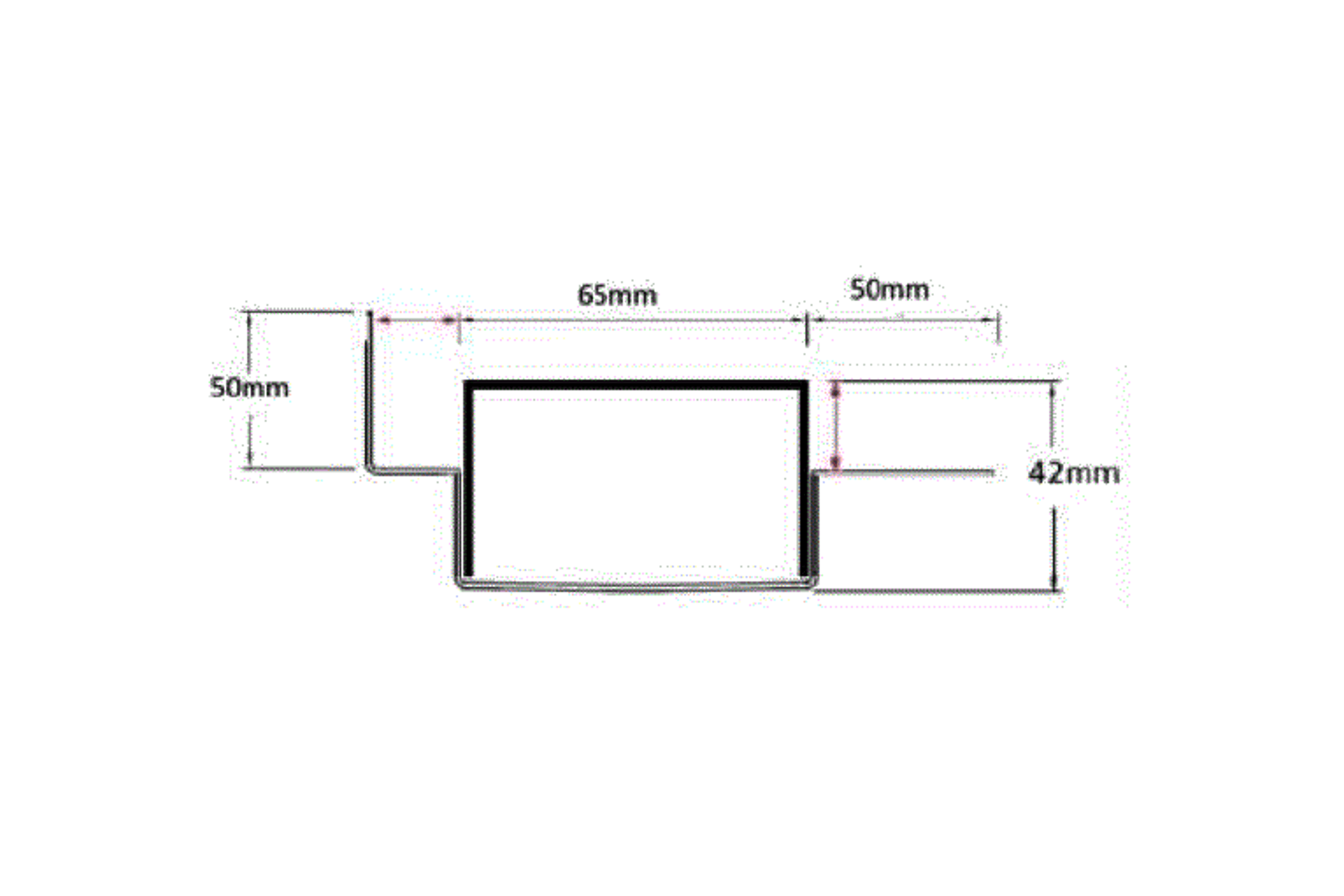65TRiMTLF Tile Flange