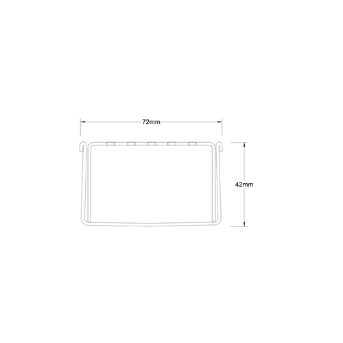 65PSi40MTL Punched Slot Grate
