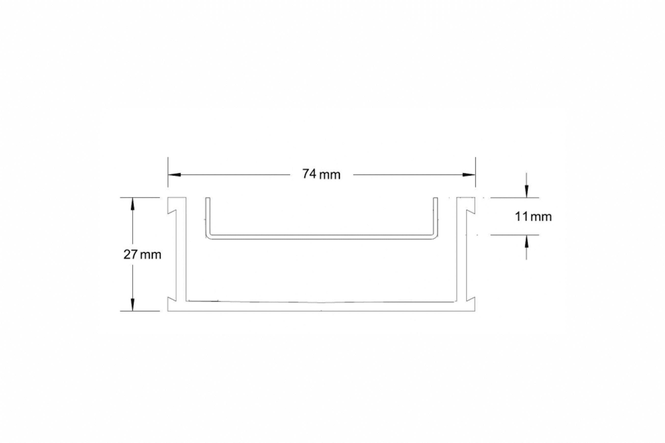 65TiGALLBL25 Drainage System with Black Powder Coat