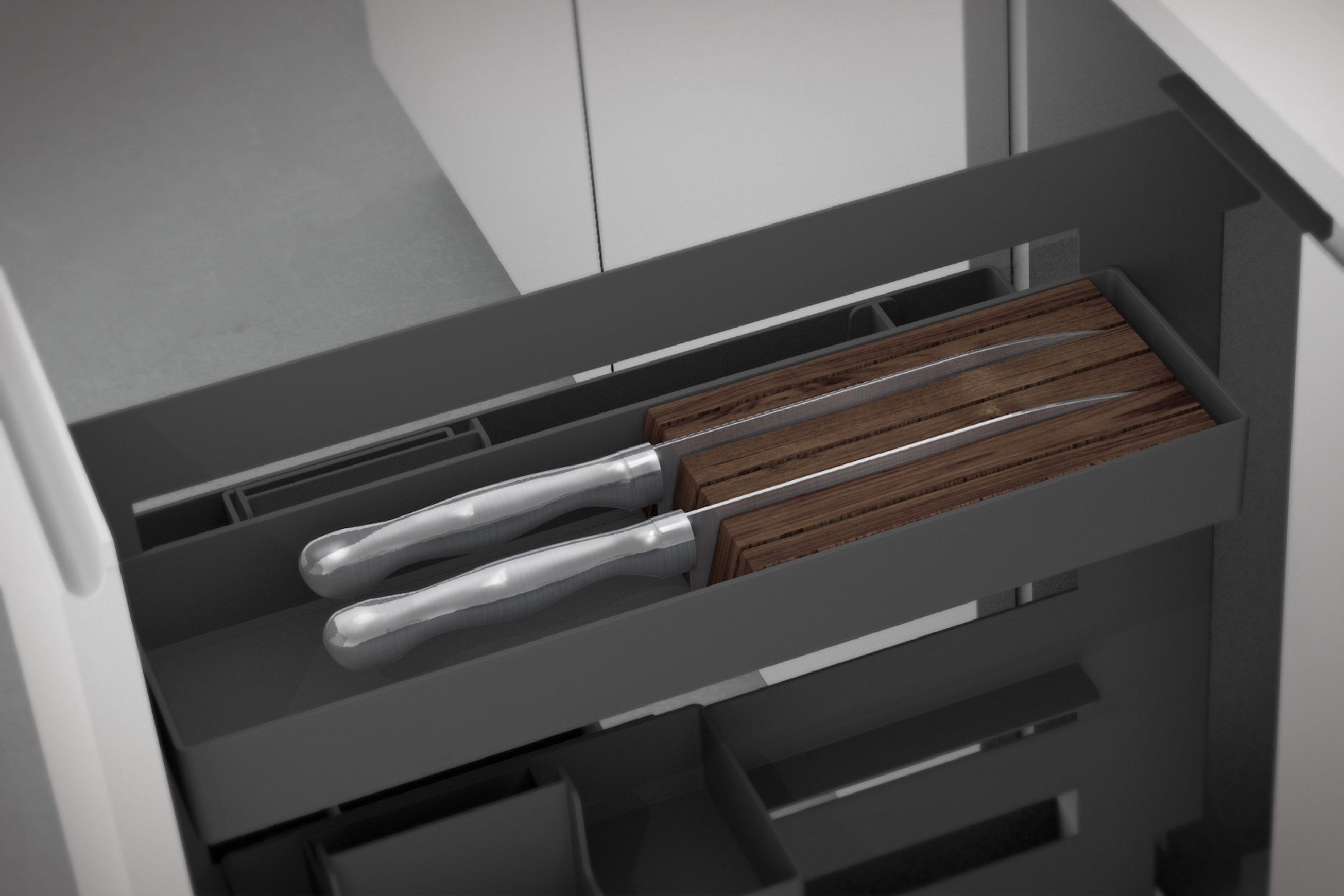 Gollinucci Sous-Chef Knife Block Kitchen Storage